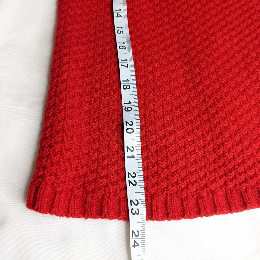 Ana Red Knit Sweater - Picture 9 of 9